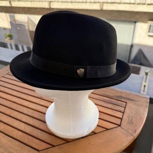 Vintage Black Fedora Hat With The Evil Horde & She-Ra Patches - Picture 4 of 7